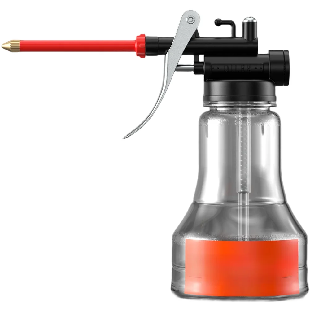 Oil Lubricant Dispenser Featuring High Pressure and Transparent Oil Chamber for Easy Monitoring and Precise Application