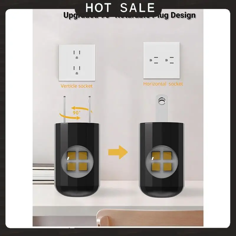 24-Hour Delivery LED Night Light 6 Pack Plug-In Wall Outlet Light, Dusk To Dawn Illumination, Ambient Lighting For Bedroom Hallw