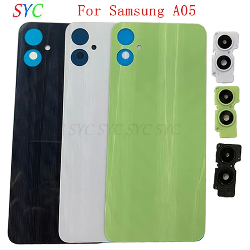 

Back Door Battery Cover Housing Case For Samsung A05 A055 Rear Cover with Logo Repair Parts