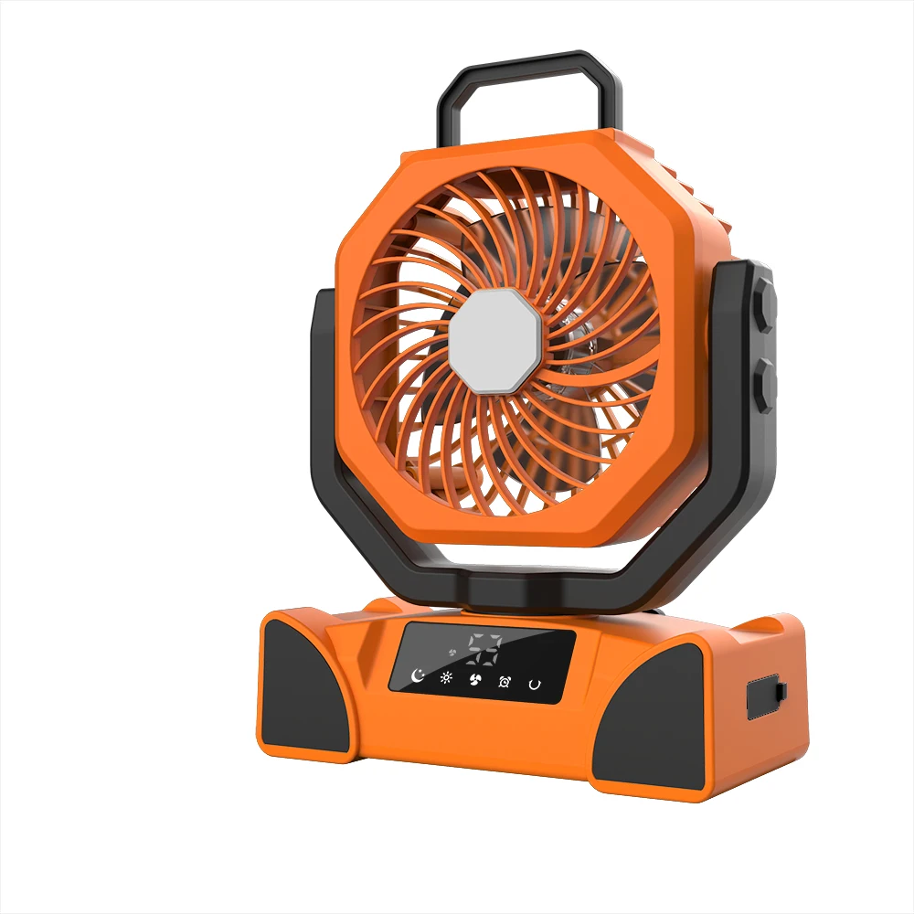 

Wholesale Portable Mini Solar Rv Camping Fan Intelligent Rechargeable With Power Bank Led Light