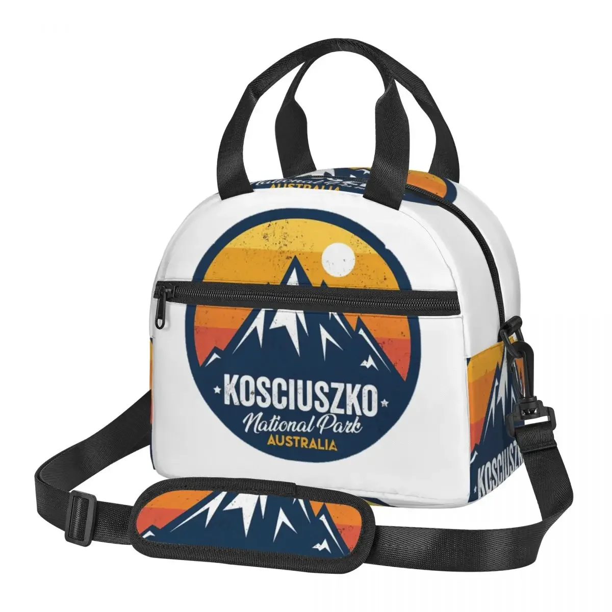 Mount Kosciuszko National Park New South Wales Australia Insulated Lunch Bag for Women Kids Food Boxes Thermal Lunch Box Tote
