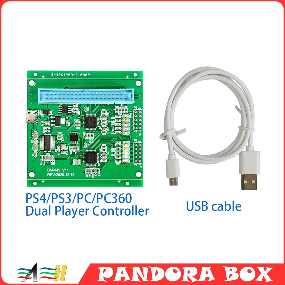 Computer TV PS4 game chip PC PS4 PS3 PC360 Family/arcade Pandora Box motherboard connected to PS4 Dual Player Controller