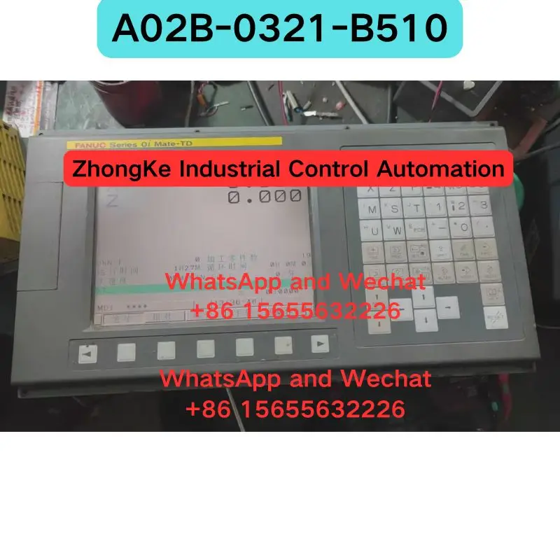 Used A02B-0321-B510 Oi Mate-TD System Host Controller Functional test OK Fast delivery