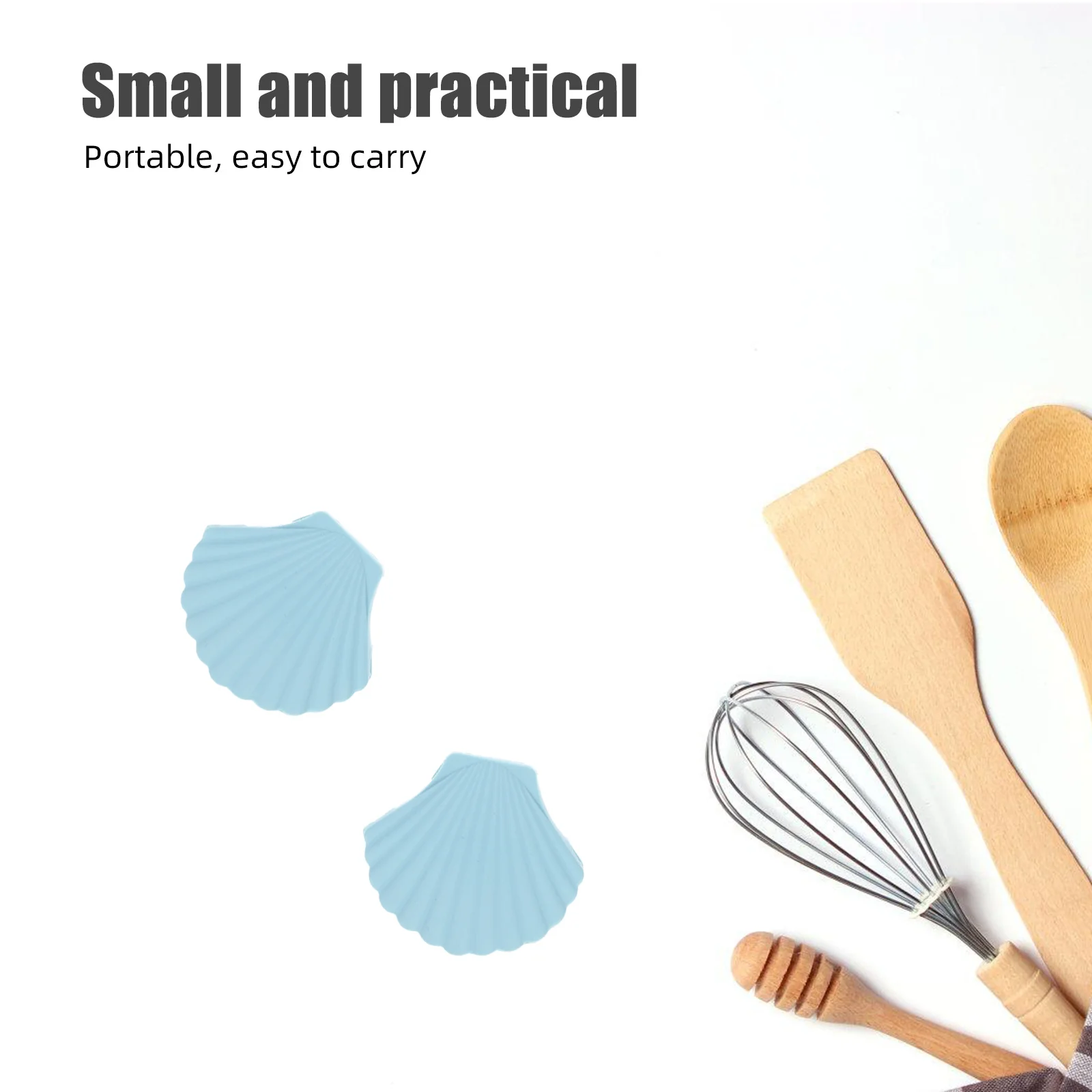 

4Pcs Silicone Pot Handle Covers Heat Resistant Non-Slip Shell Design Pot Holder Sleeves Kitchen Pan Handle Grips