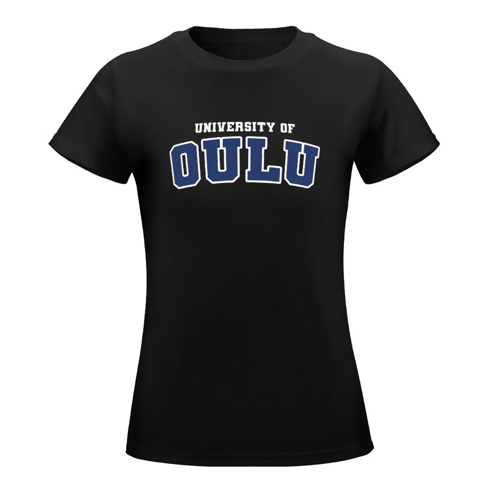 University of Oulu T-Shirt cute tops korean fashion Female clothing t shirt for Women