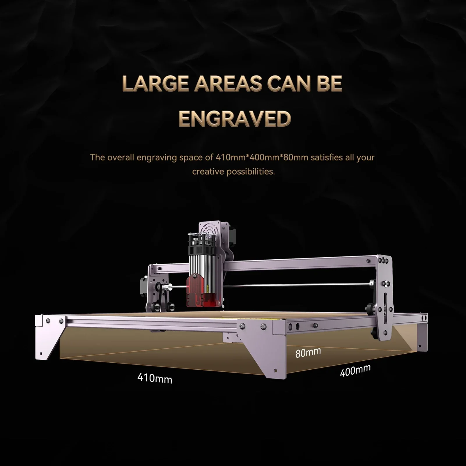 ATOMSTACK A5 Pro 40W Laser Engraver CNC Fixed-Focus Laser Cutter Eye Protection Laser Engraving Cutting Machine 410x400mm Area