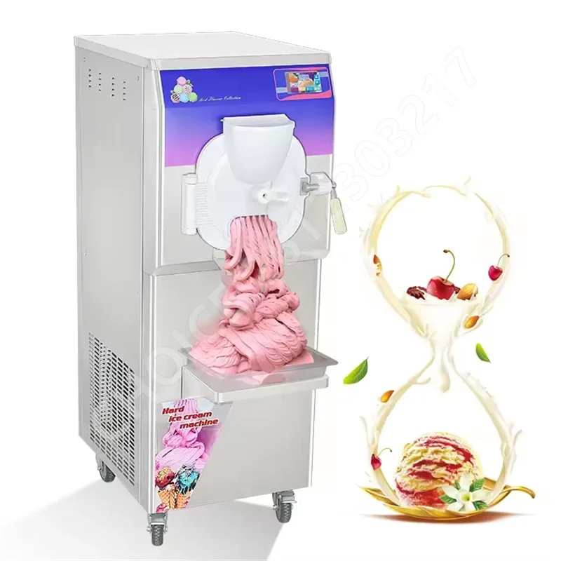 Commercial Hard Ice Cream Make Machine Stianless Steel Hard Ice Cream Machine For Business Hotels Restaurant Ice Cream Machine