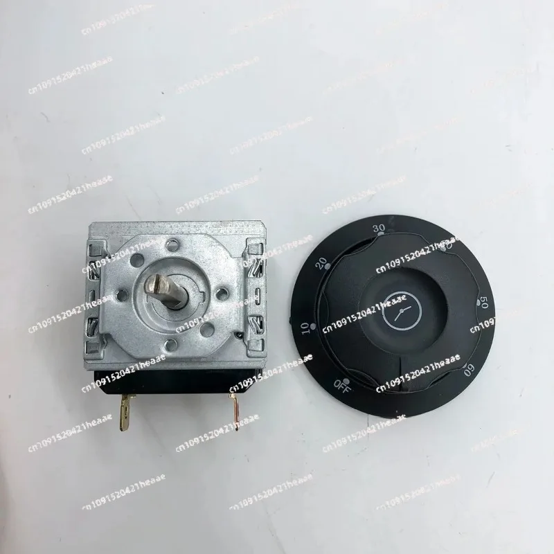 Suitable for Pizza Oven Disinfection Cabinet Spare Parts D-Type Shaft 60 Minute TimerKnob Switch