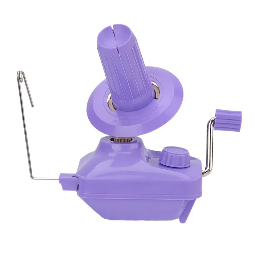 Cable Winder Hand Operated Manual Wool Ball Winder DIY Portable Handheld Winder Machine Plastic Swift Yarn Winder Sewing Making