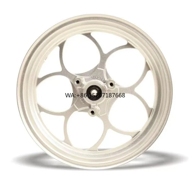 12 Inch Forged Aluminum Alloy Wheels 2.75JMt New Condition Universal Fit for Motorcycle and Electric Vehicle Wheels