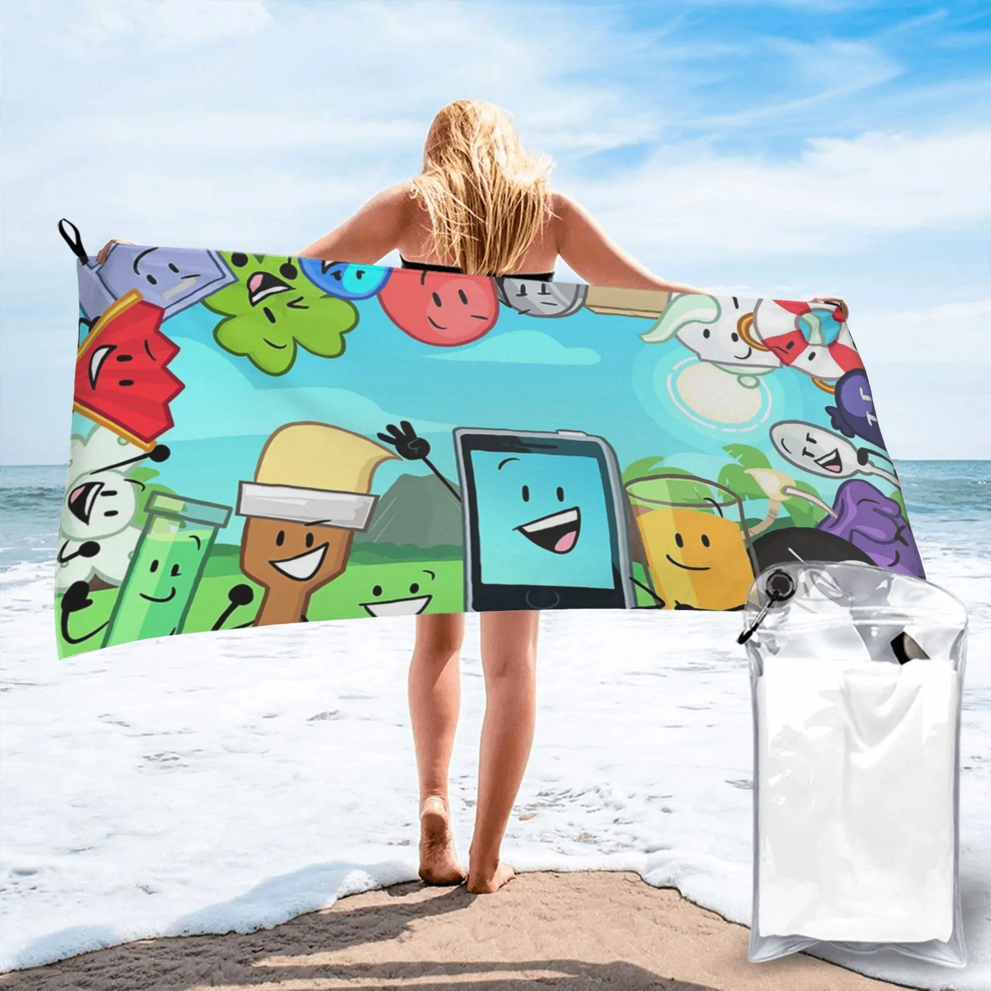Inanimate Insanity Invitational Beach Towel Soft Microfiber Quick Dry Absorbent Quick Towels For Yoga