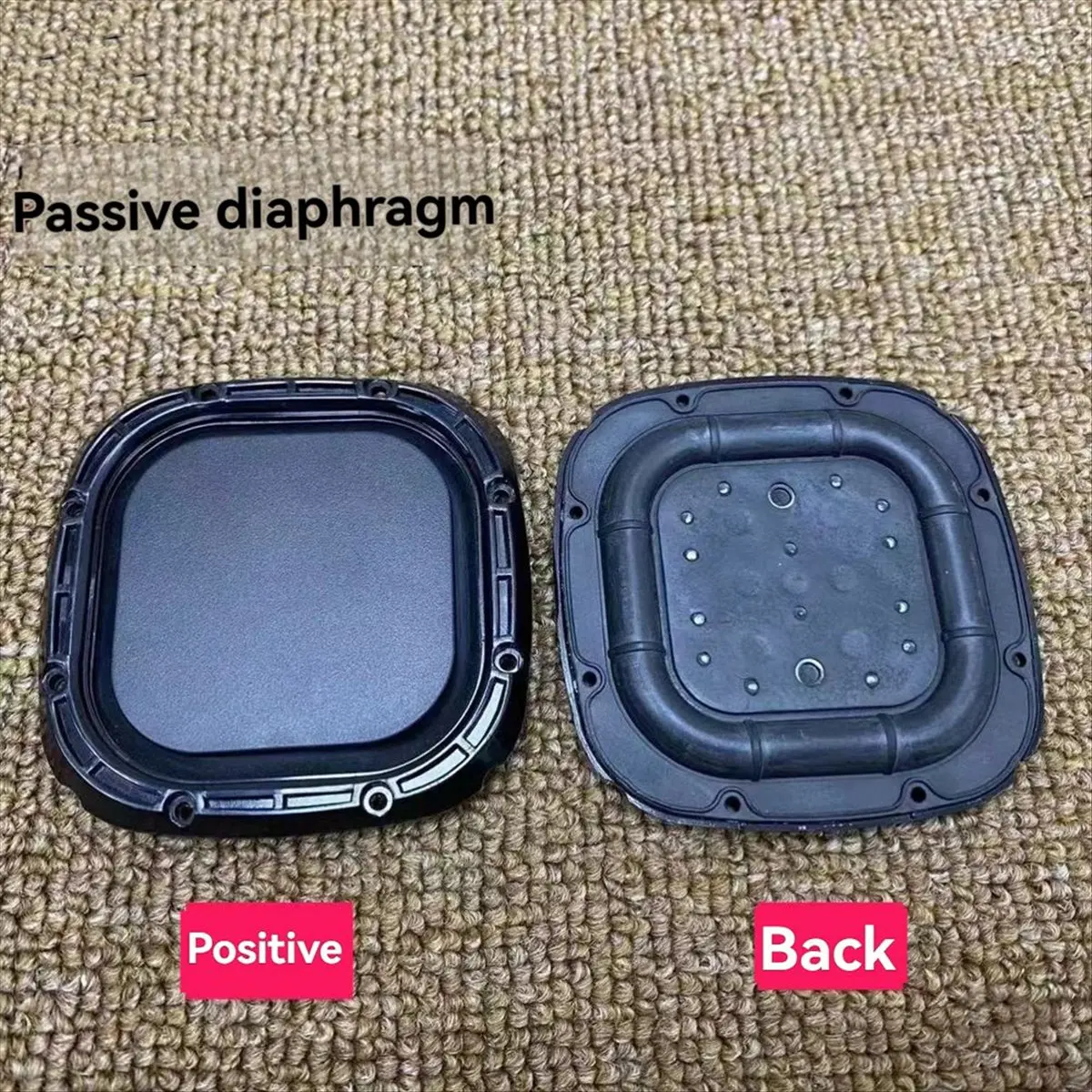 

2PCS for XBOOM PK3 2.7 Inch 71mm Vibration Diaphragm Enhanced Passive Speaker Bowl Low-Frequency Radiator