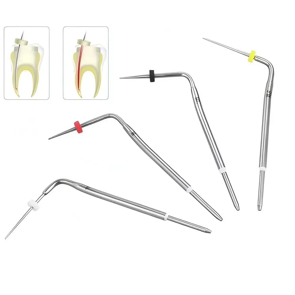 Dental Gutta Percha Pen Heated Tips Plugger Needles F FM ML M for Obturation Endo System Root Canal Tips Dentist Tools