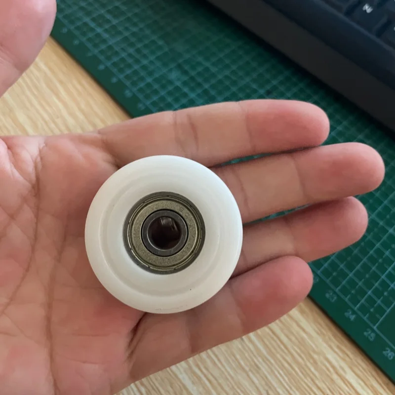 6Pcs  non-standard automation design accessorie  8x40x10mm 628 bearing non 608 wrapped plastic bearing flat roller guide pulley