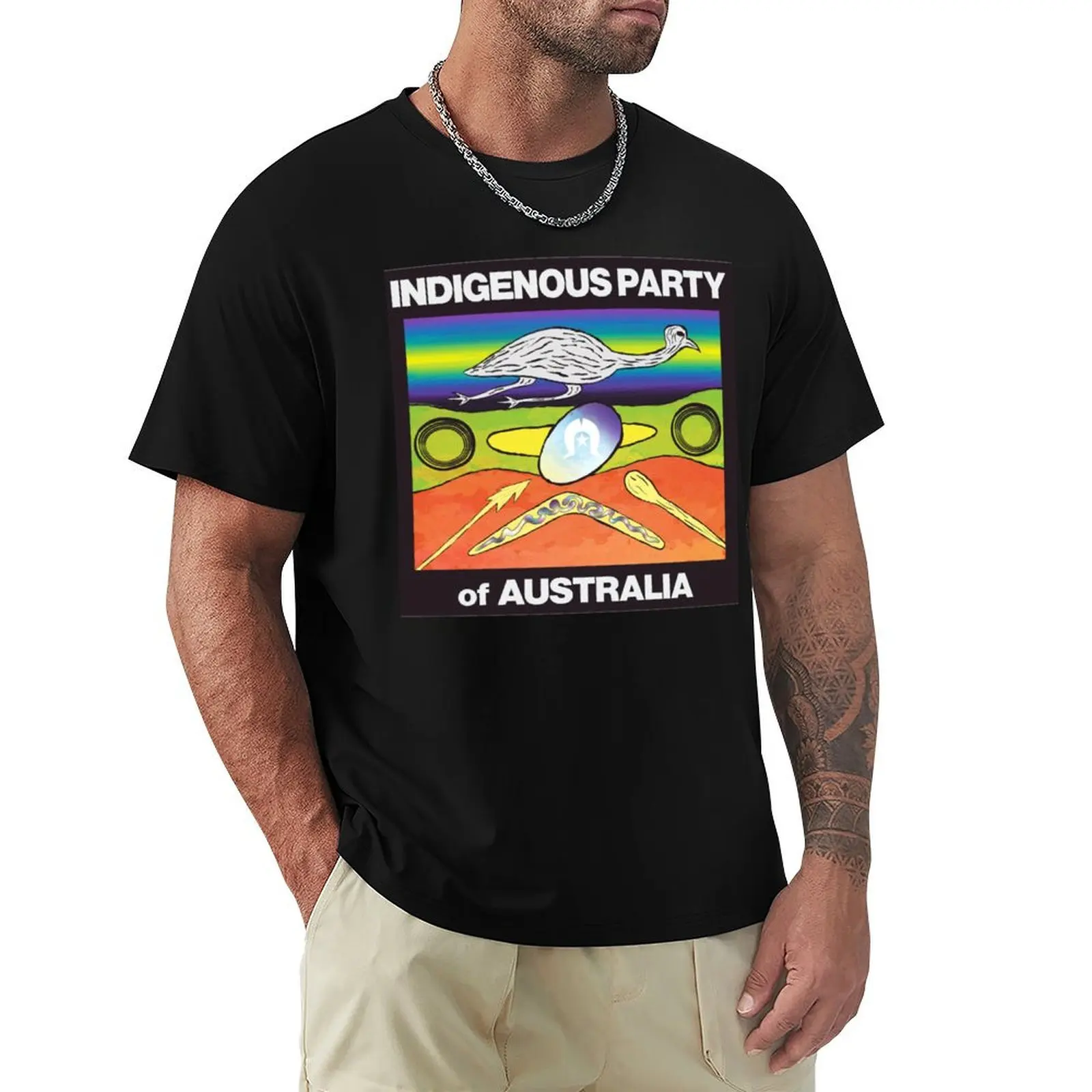 

Indigenous Party of Australia T-Shirt Lightweight Print T-Shirt