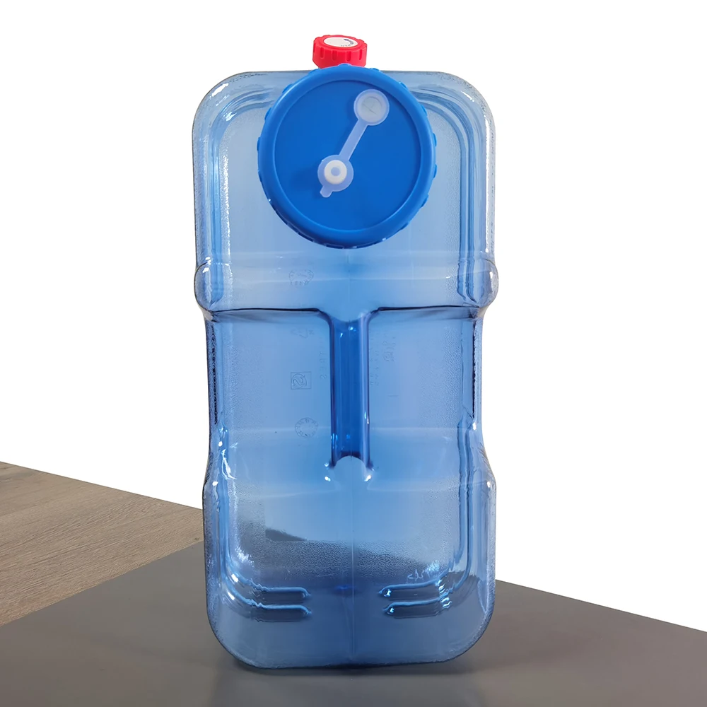 1Pc 10L Portable Water Bucket Driving Pure Water Tank Container with Faucet for Outdoor Camping Cooking Picnic Hiking