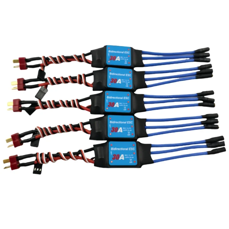 Bidirektionaler 30A/40A/50A bidirektionaler bürstenloser Regler für ferngesteuerten pneumatischen Unterwasserpropeller für Autos – Detail 10