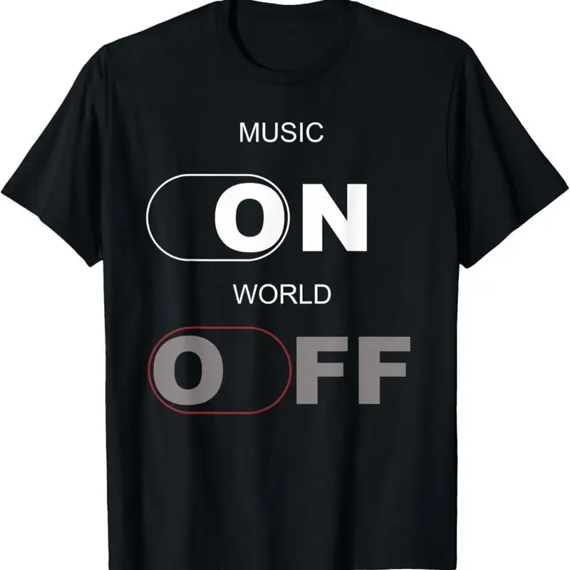 Music On World Off These Are Difficult Times We Live In T Shirt