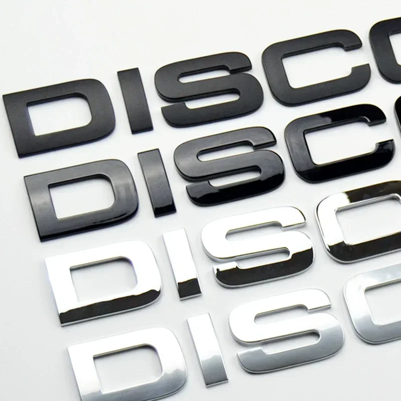 ثلاثية الأبعاد ABS رسائل شعار سيارة الجبهة هود شارة بونيه ملصق لاند روفر ديسكفري الرياضة شعار ديسكفري 4 3 5 2 TD5 اكسسوارات