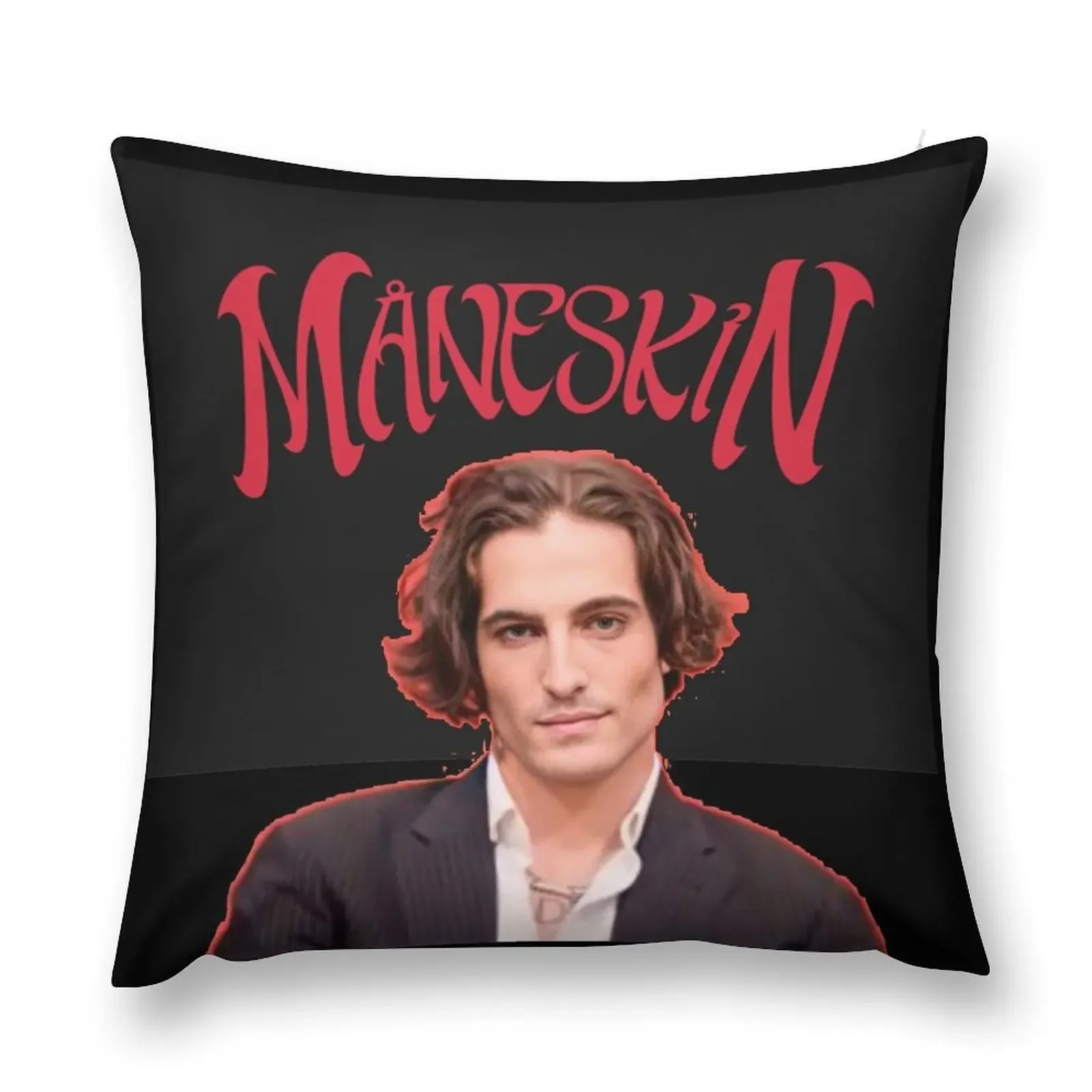 

Damiano David Maneskin Throw Pillow Luxury Living Room Decorative Cushions Decorative Cushion pillow