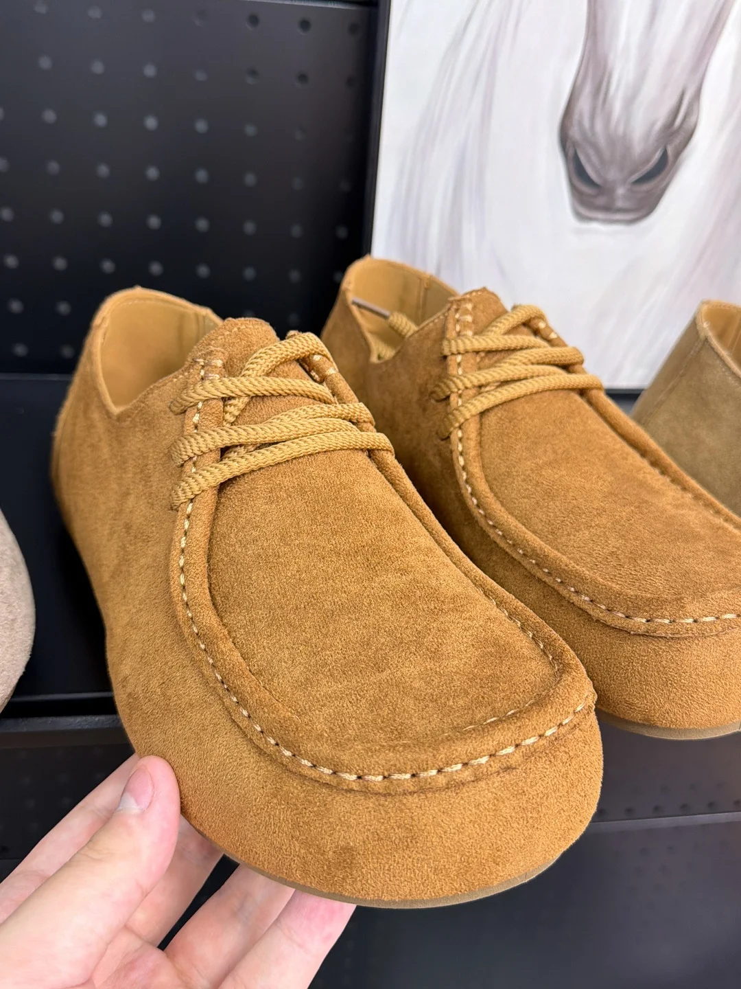 Retro Feel Built-In! Autumn Men's American Old Money Style Double Fleece Leather  Trendy Bean Shoes Casual Shoes