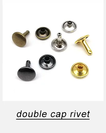 50 Sets 2,5 mm bis 12 mm hochwertige Öse mit Unterlegscheibe, Ösenring, Luftlochniete für Ledertasche, Schuhe, Gürtelkappe, Kleidung, 4 Farben – Detail 4