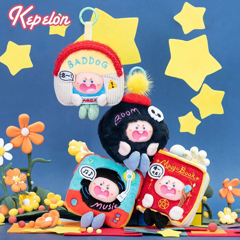 

Anime Headphone Bag Cartoon Figure Coin Purse Plush Anti-fall Protective Case Mini Change Storage Bag Cute Gifts