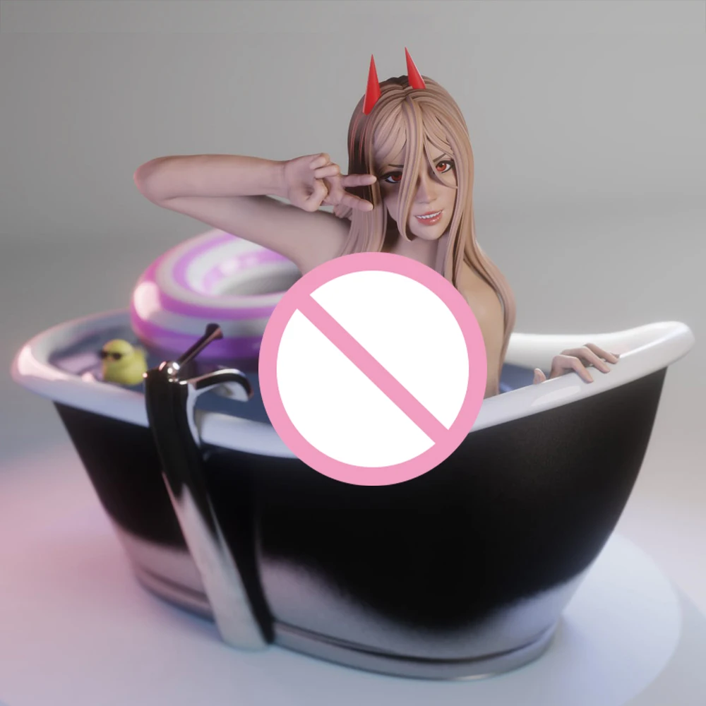 

1/24 3d Printing Model Kit Beauty Bathtub Women NSFW Anime Figure Model Kit DIY Miniature Reduction Statue Unpainted Toys