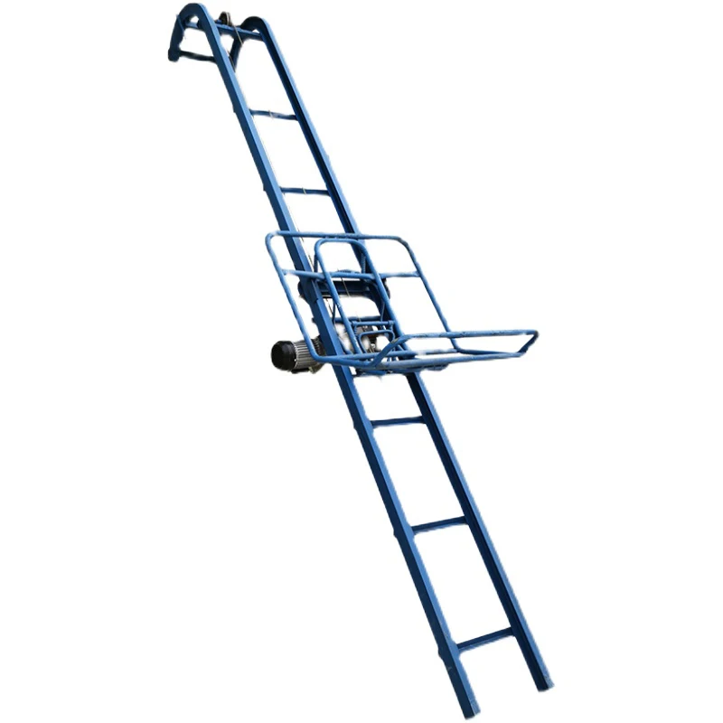 

for-JIN YANG HU Electric Lifting Ladder Hoist Roofing Conveyor Cargo Transport Elevator for Lifting Glass Mortar Incline Feeder#