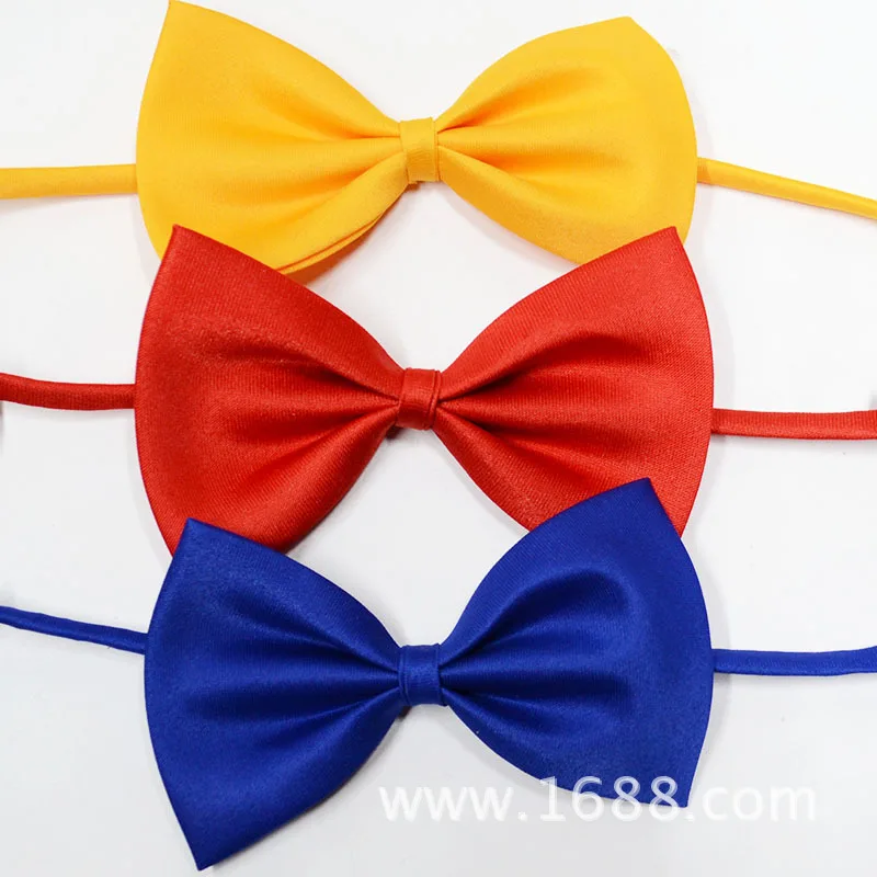 

Solid Fashion Bowties Groom Kids Formal Colourful Children Cravat Green Marriage Butterfly Wedding Bow ties