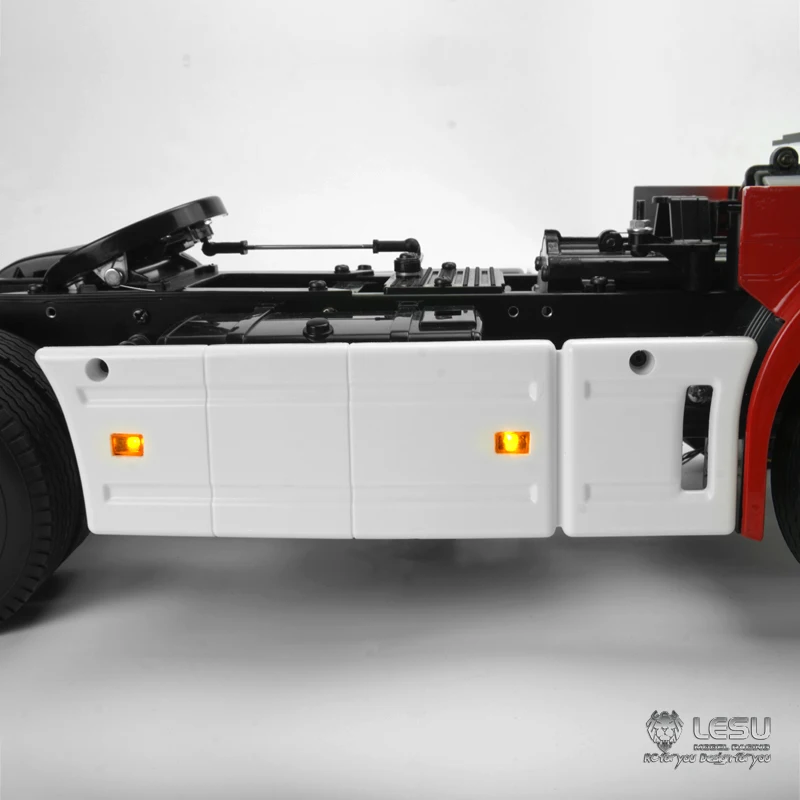 1/14 modelo de caminhão brinquedo saia lateral lâmpada decorativa S-1224 lâmpada modificada r620 r470 tamiya lesu trator