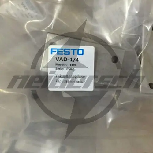 One FESTO Vacuum Generator VAD-1/4 9394 New