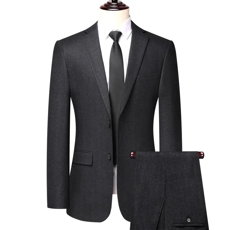 (99) Customized New Men's Suit, Business Slim Fit, Groom's Wedding Formal Suit