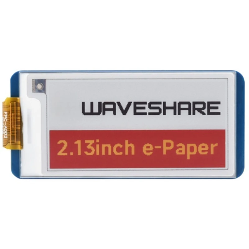 2026 2.13inch e-Paper HAT (G) 4-Color E-Ink Display Module Red Yellow Black White 250×122 Low Power