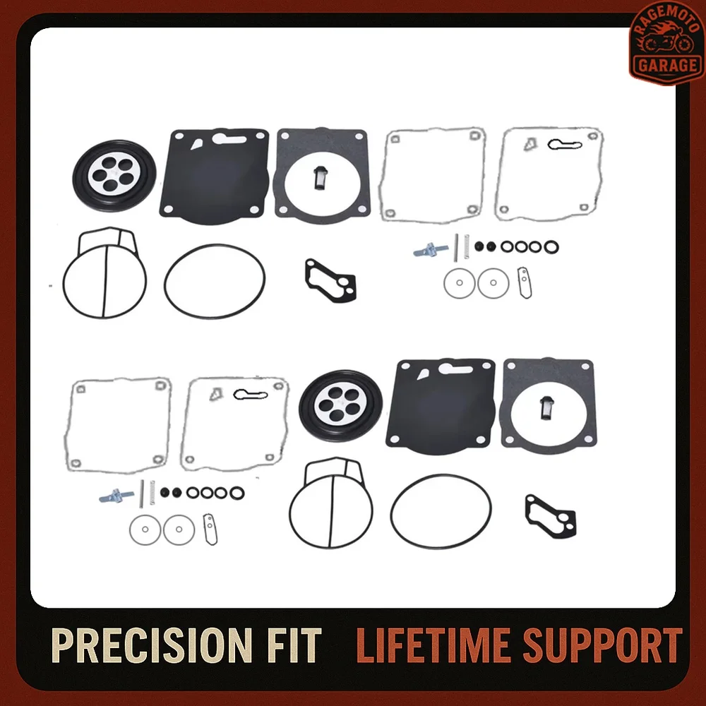 

For Sea Doo Mikuni Sbni Dual 947 951 XP RX GSX GTX LRV Carb Carburetor Rebuild Kit