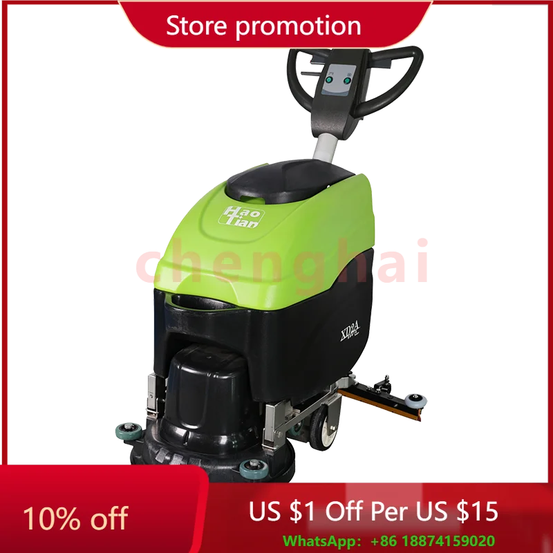 

Floor Wash Truck Integrated Washing and Water Absorption Electric Floor Cleaning Vehicle Floor Scrubber