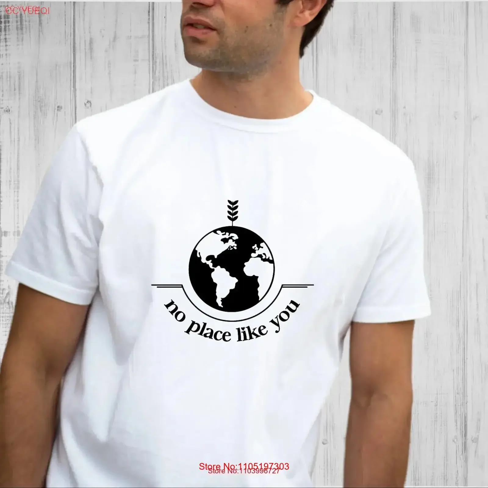 

Футболка «Нет места как тебя» Homebody World Home Lover Sweet For vintage Washed Top For Daily Wear Универсальная мода Повседневная одежда