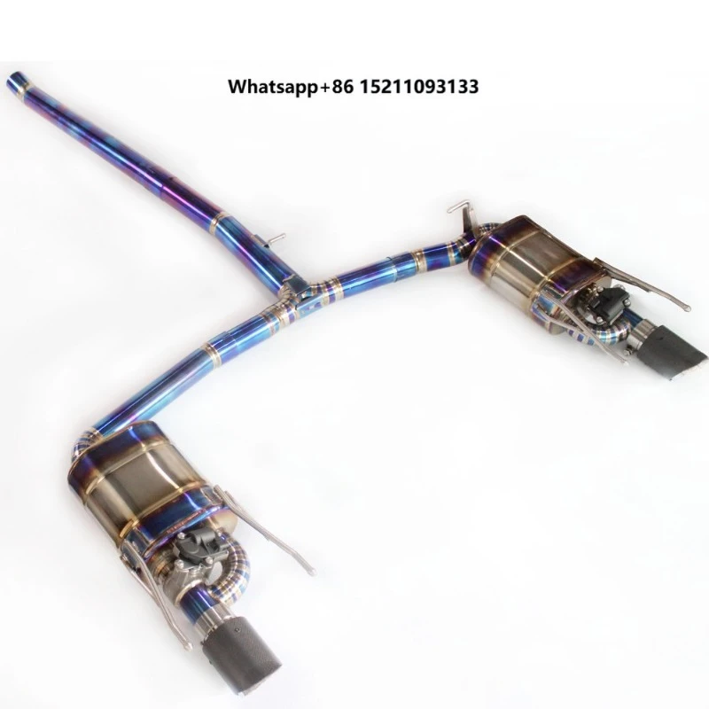 Factory High Performance Titanium Alloy Exhaust System Valvetronic Sport Active Sound Muffler