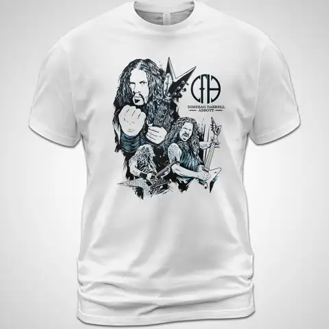 Cotton T shirt Dimebag Darrell Cowboys from Hell Music Shirt