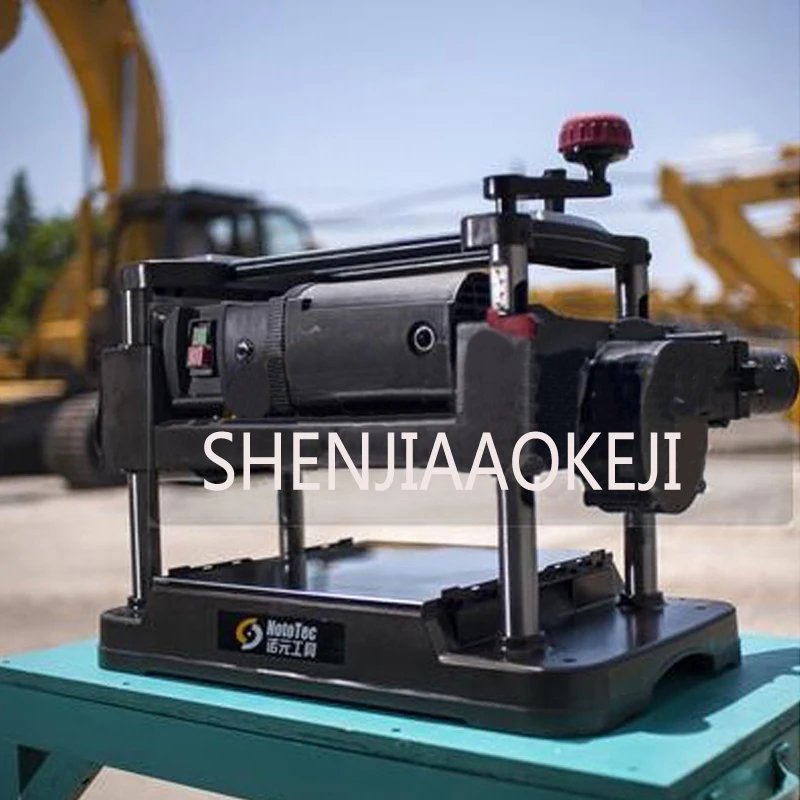 305mm fine flat knife planer 8750RPM Automatic vacuuming 1500W Industrial woodworking automatic feeding AC220V