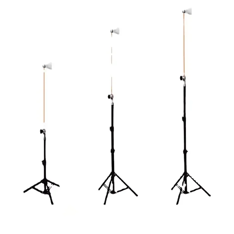 Swing Ball Trainer Set for Badminton Training Solo Cricket Rebound Machine with Grip for Spin Practice