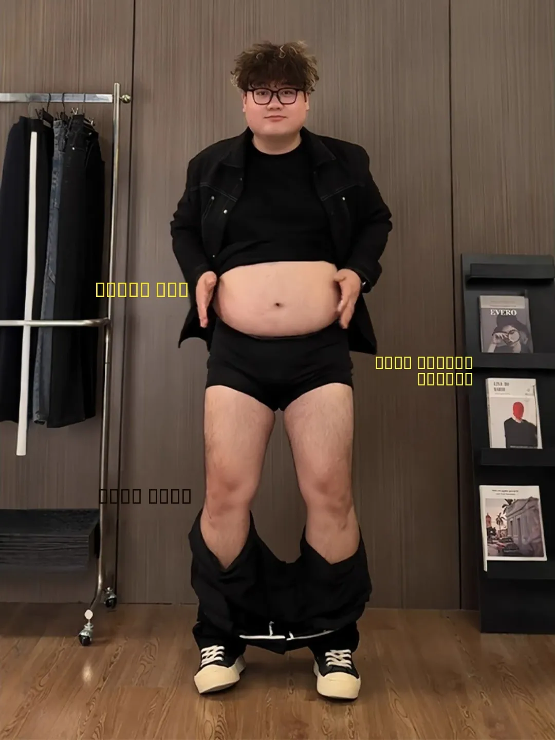 

Bla Large Size Men's Casual Straight Leg Pants Autumn Slimming Drapey Knife Le Design Leisure Flared Trousers