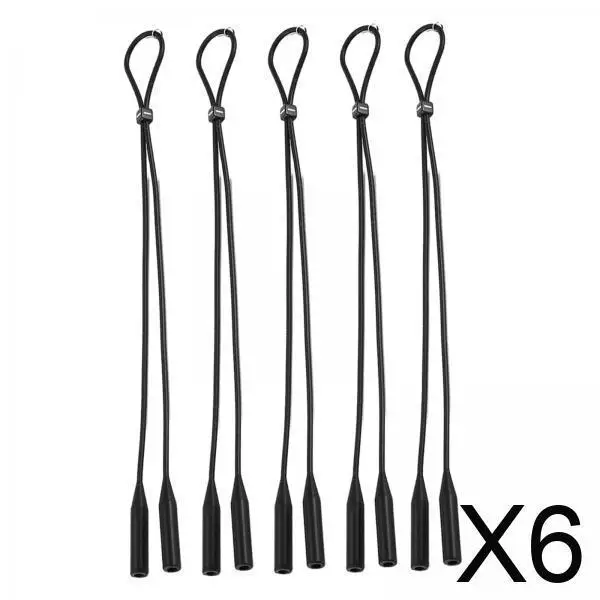 

Ремешок для очков, мягкая силиконовая веревка для очков, регулируемая цепочка для очков для больших солнцезащитных очков, спортивные мужские, женские и детские