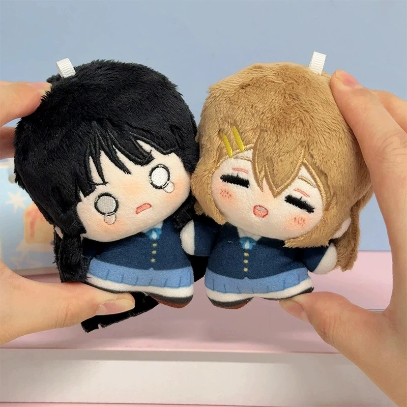 พวงกุญแจตุ๊กตาคอสเพลย์อนิเมะใหม่ K-On ฮิราซาวะ ยุย โคโตบุกิ ทสึมิกิ ตุ๊กตาผ้าฝ้ายนุ่ม ของตกแต่งกระเป๋าเป้ พวงกุญแจ