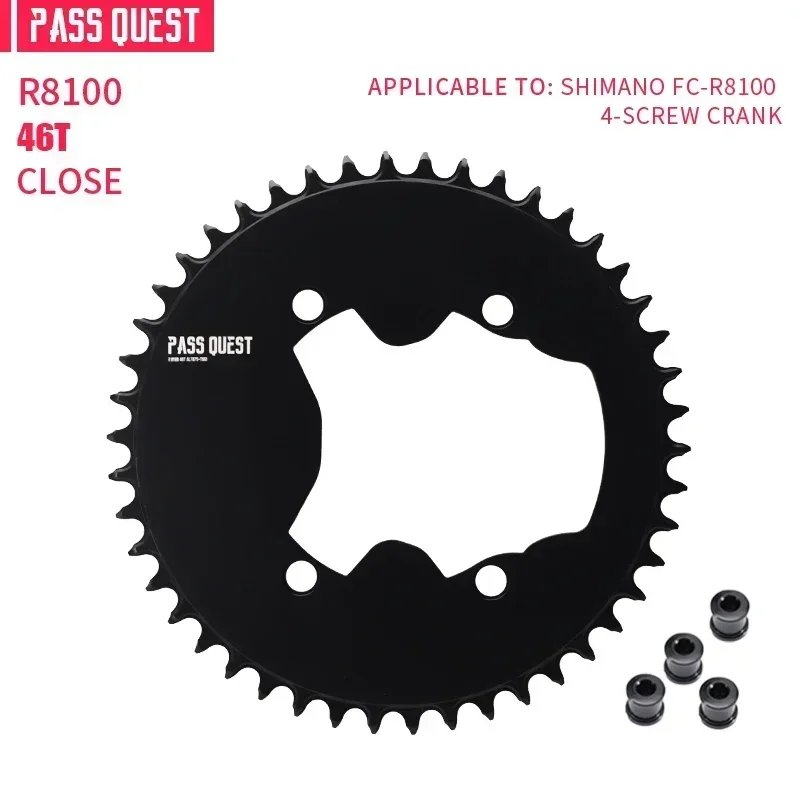 PASS QUEST 110 bcd kettingblad racefiets plaat voor Shimano 105 r9200 r8100 r7100 dura ace ULTEGRA Narrow Wide 52 54 schalen