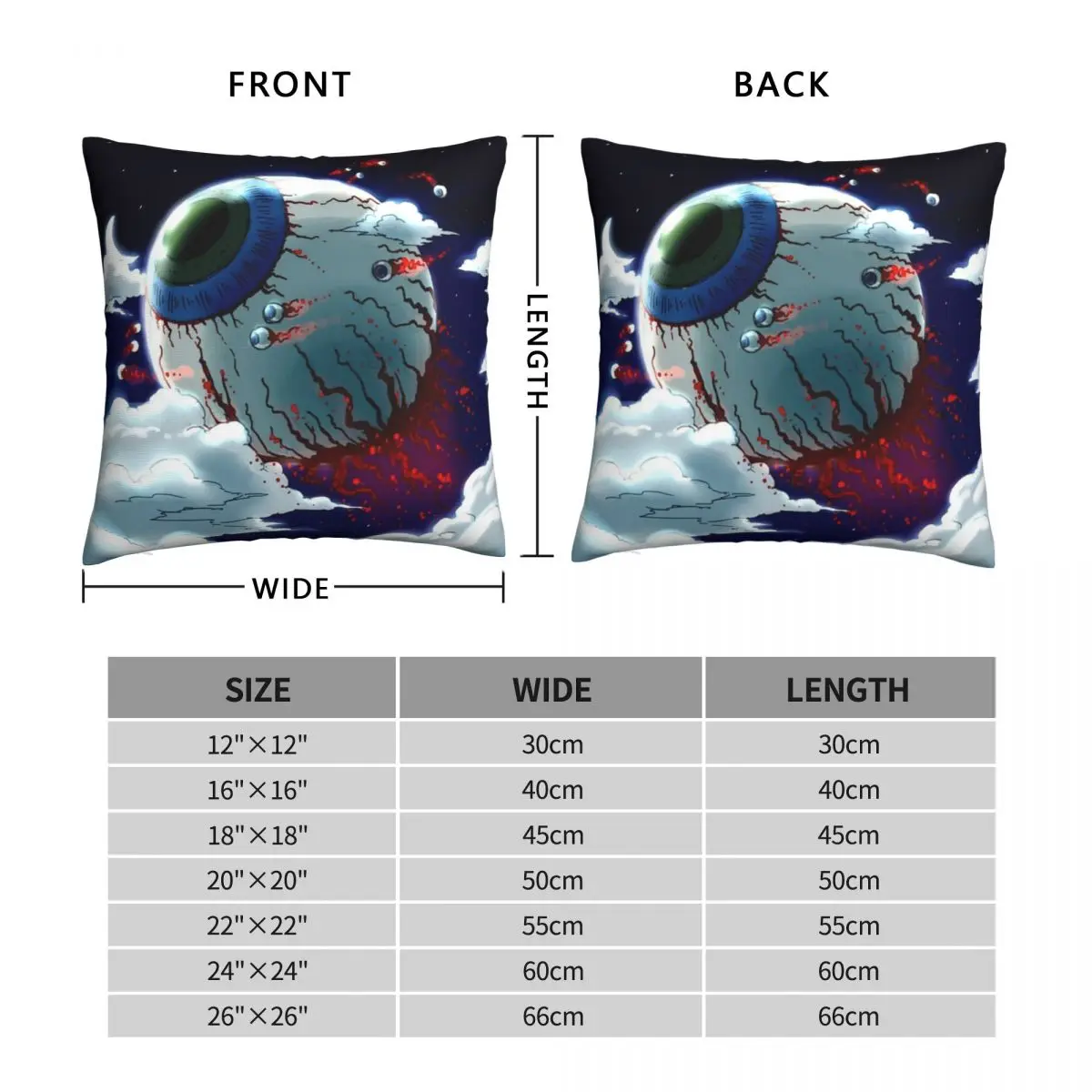 Terraria Indie Game Square Pillowcase Polyester Linen Velvet Creative Zip Decor Pillow Case Bed Cushion Case