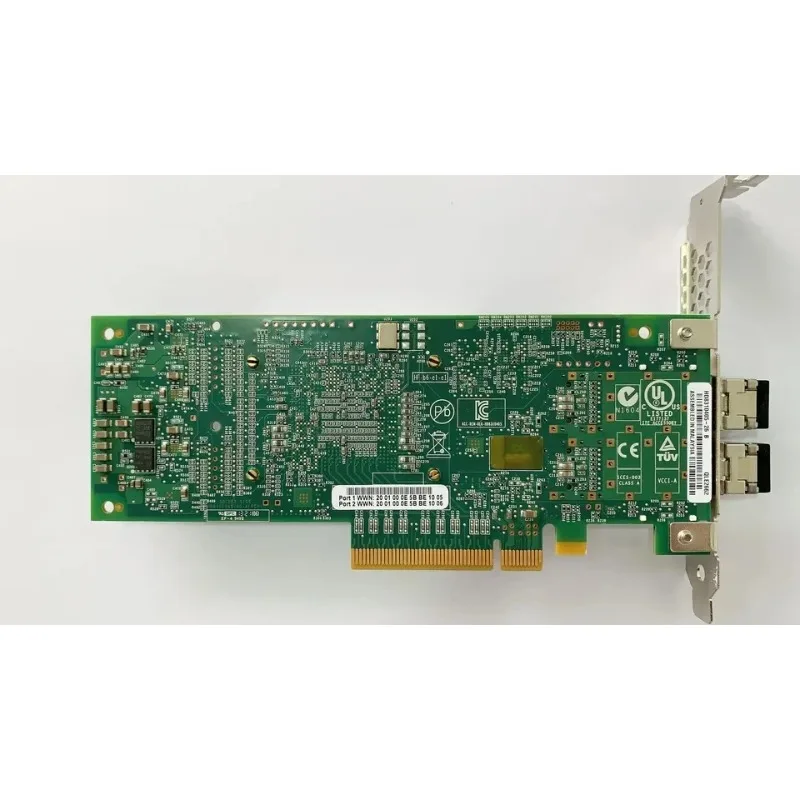 QLE-2662 محول بطاقة شبكة الألياف الضوئية بمنفذ SC أحادي الوضع مع واي فاي لاسلكي وواجهة إيثرنت PCI سلكية لاستخدام الخادم