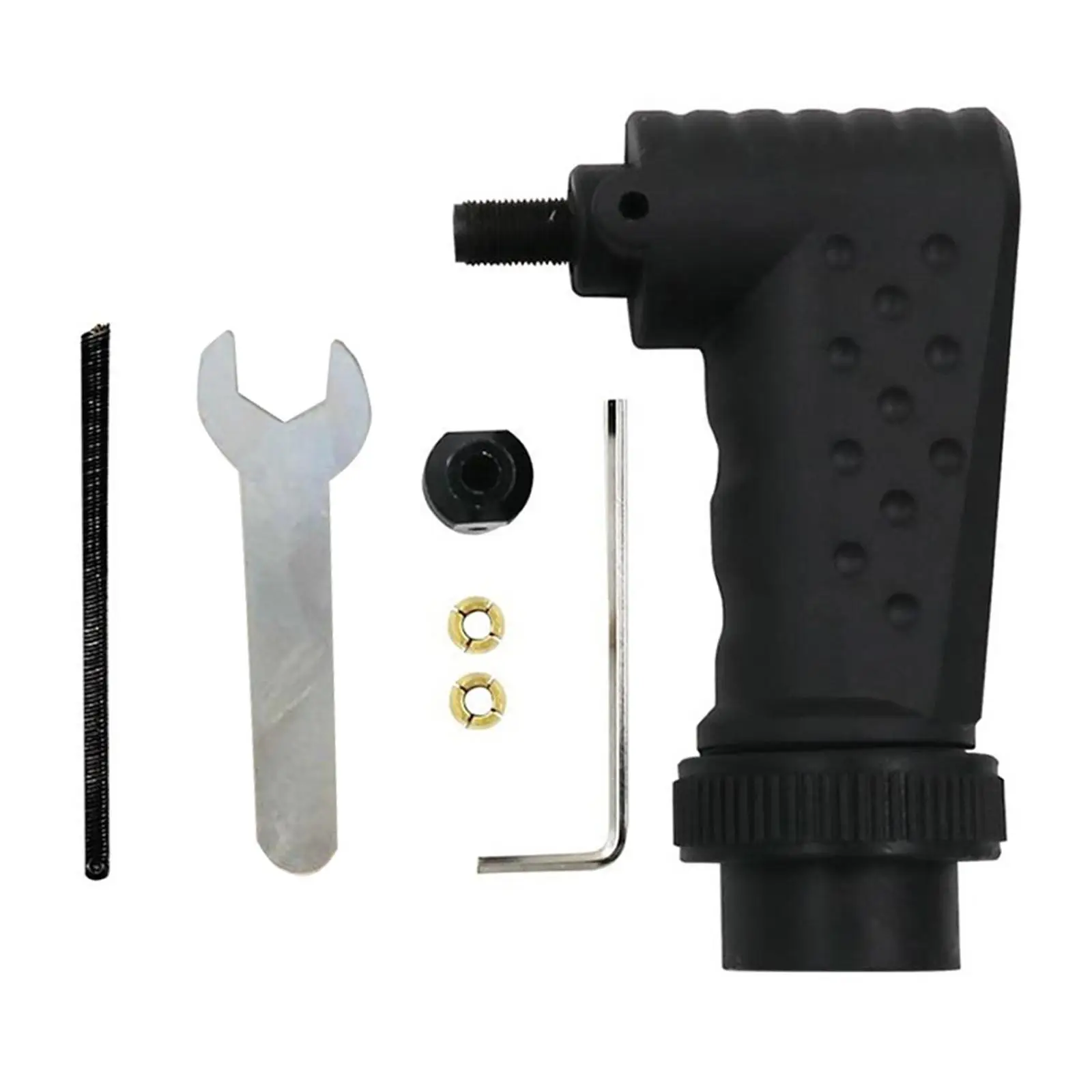 Right Angle Drill Shank Turning Device Attachment Drill Chuck Converter Adapter Drill Attachments 90 Degree Chuck Adapter