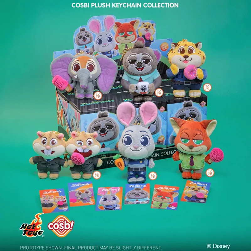 

Новые популярные игрушки Дисней Зоотопия плюшевая слепая коробка ручной работы леопардовый офицер Джудит Ник настольный орнамент сюрприз подарок на день рождения