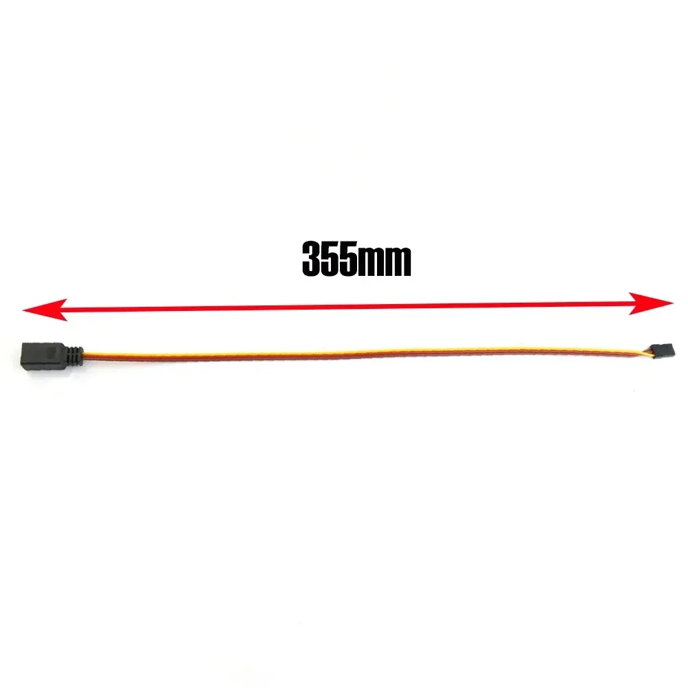 RC Y line Length 350mm Remote Control Cable Servo Fan Extender Wire for Futaba JR RC Car HSP Trxs TRX4 Axial SCX10